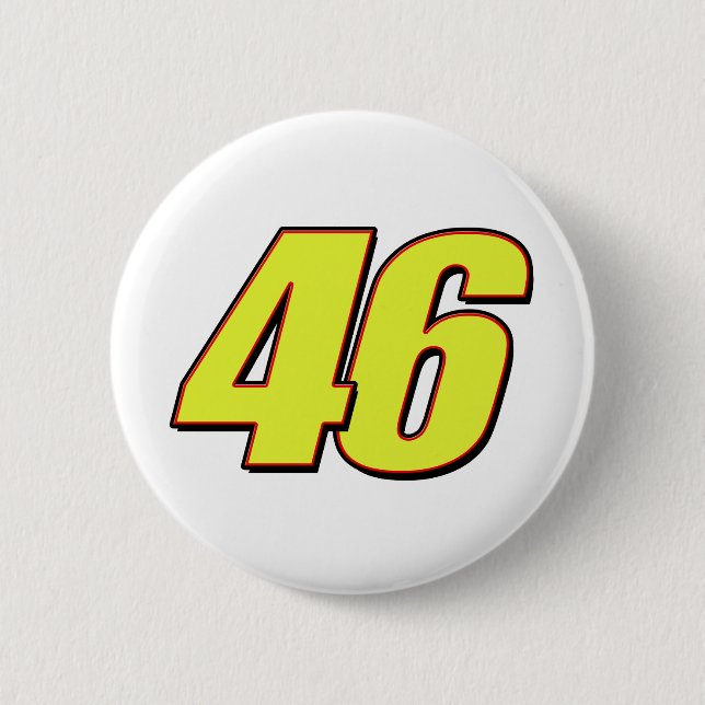 Macaron Rond 5 Cm VR46redline (Devant)