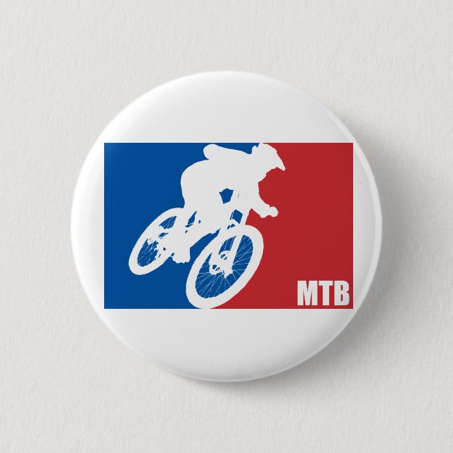 Macaron Rond 5 Cm VTT étoile (Devant)