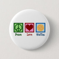 Waffles Peace Love