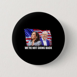 Macaron Rond 5 Cm WAlzheimer 2024 Kamala Harris Première femme prési