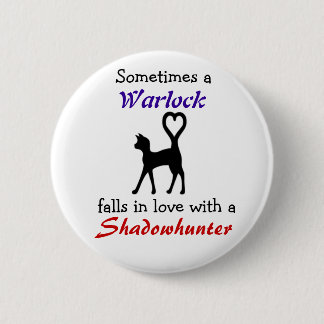Macaron Rond 5 Cm Warlock peut aimer un Shadowhunter