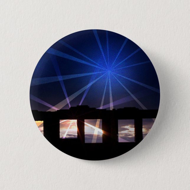 MACARON ROND 5 CM WARTIME GHOSTS WALTS UK (Devant)