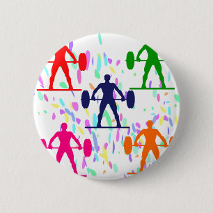 MACARON ROND 5 CM WEIGHTLIFTING