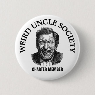 Macaron Rond 5 Cm Weird Uncle Society Vintage Button