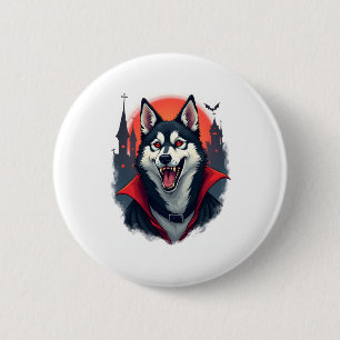 Macaron Rond 5 Cm Werewolf Beagle Howl