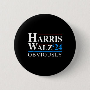 Macaron Rond 5 Cm Wheimer 2024 Manifestement Kamala Harris Tim Waltz