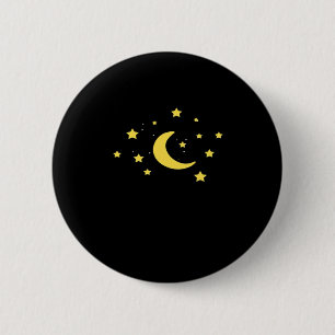 Macaron Rond 5 Cm Whimsigoth Night Sky Sun Moon Witchy