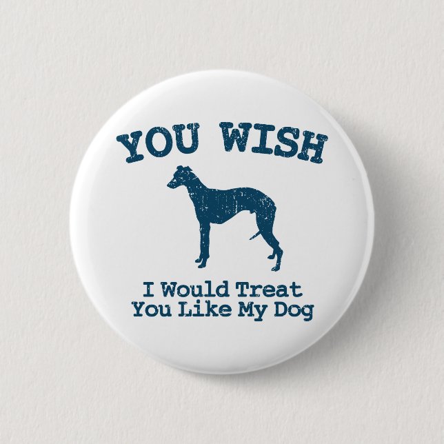 Macaron Rond 5 Cm Whippet (Devant)