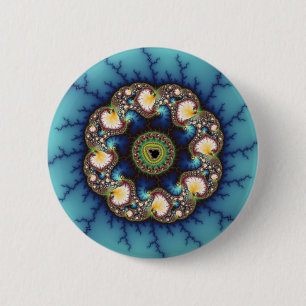 Macaron Rond 5 Cm Whirlpool - Fractal