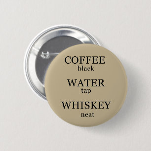Macaron Rond 5 Cm Whiskey cite d'humoristiques paroles d'alcool cade