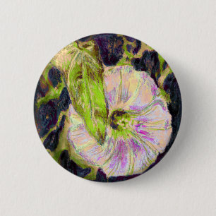 Macaron Rond 5 Cm Wild Morning Glory par Alexandra Cook