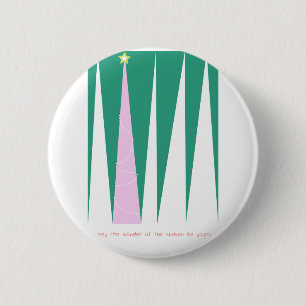 Macaron Rond 5 Cm Wonder of the Season Christmas Tree