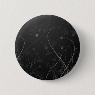 Macaron Rond 5 Cm WonderSwirl noir et blanc
