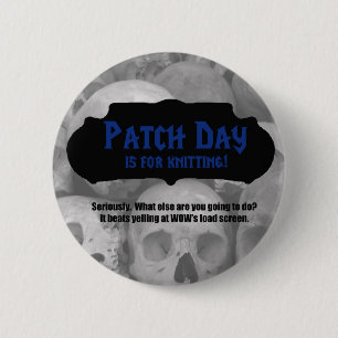 Macaron Rond 5 Cm wouah bouton d'écran de charge d'alliance