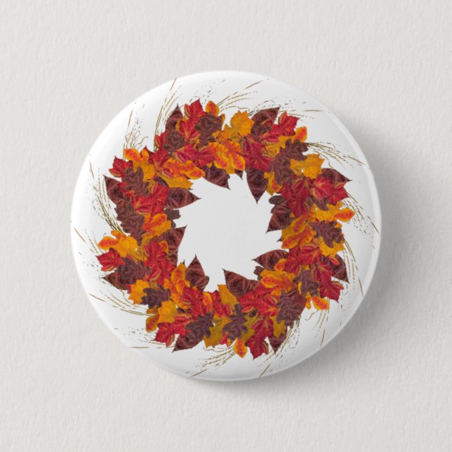 Macaron Rond 5 Cm Wreath (Devant)