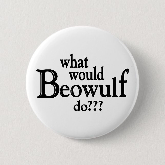 Macaron Rond 5 Cm WWBD - Beowulf (Devant)
