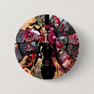 Macaron Rond 5 Cm X-Men   Phénix foncé classique