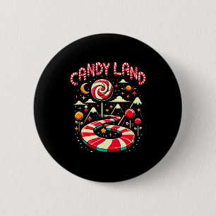Macaron Rond 5 Cm Xmas Candy Land Rainbow Trail Bonbon de Noël Merry