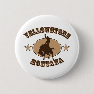 Macaron Rond 5 Cm Yellowstone Montana