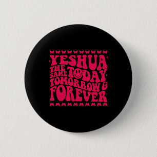 Macaron Rond 5 Cm Yeshua Christian Automne Saison Bible Verse Super