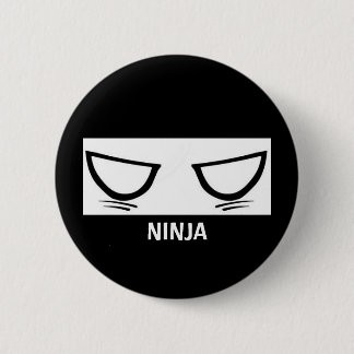 Macaron Rond 5 Cm yeux de ninja