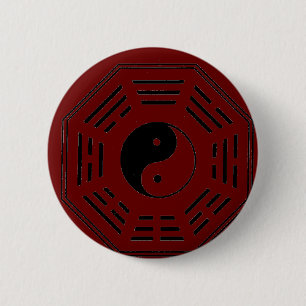Macaron Rond 5 Cm yin-Yang je-ching