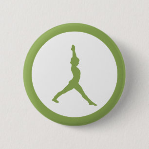 Macaron Rond 5 Cm Yoga
