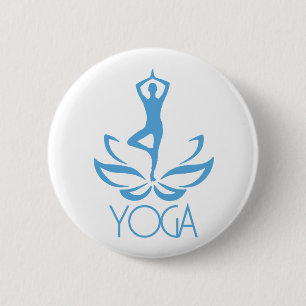 Macaron Rond 5 Cm Yoga