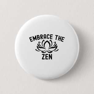 Macaron Rond 5 Cm Yoga Bouddhisme Zen Yoga Spirituel Méditation
