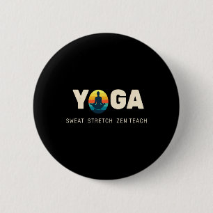 Macaron Rond 5 Cm Yoga Zen Étirement Lance Flux Respirer Méditer Mai