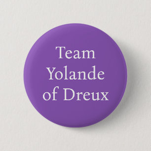 Macaron Rond 5 Cm Yolande de Dreux, reine d'Écosse