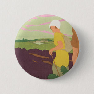 Macaron Rond 5 Cm Yorkshire Moors