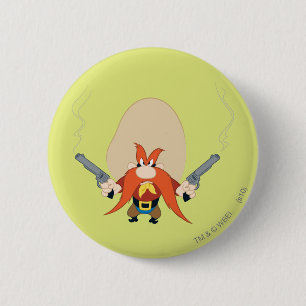 Macaron Rond 5 Cm Yosemite Sam Reculez