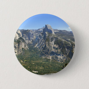 Macaron Rond 5 Cm Yosemite Valley Panorama - Yosemite