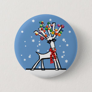 Macaron Rond 5 Cm Yule cool