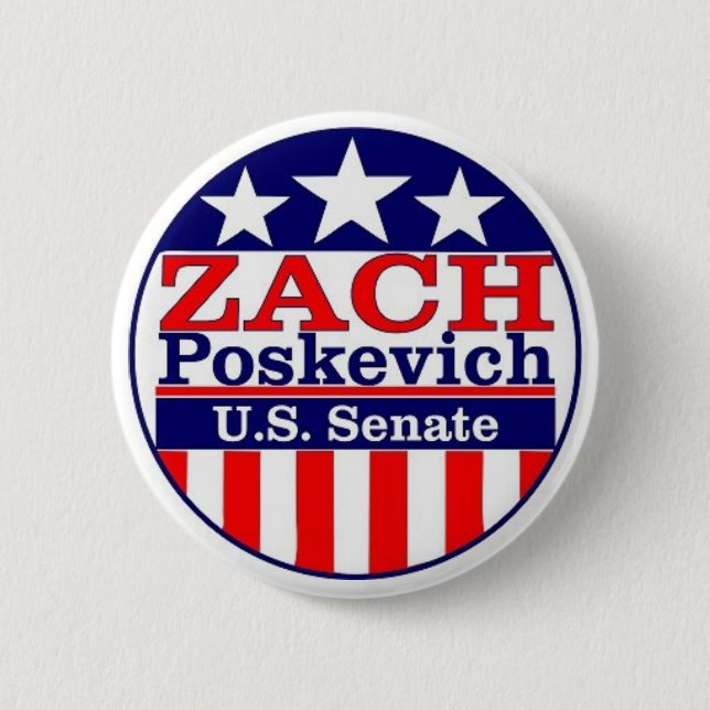 Macaron Rond 5 Cm Zach pour le bouton de Sernate (Devant)