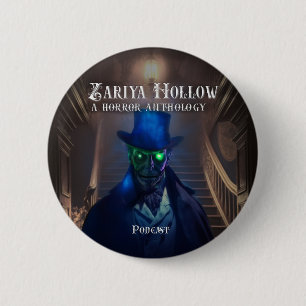Macaron Rond 5 Cm Zariya Hollow : bouton con Logo