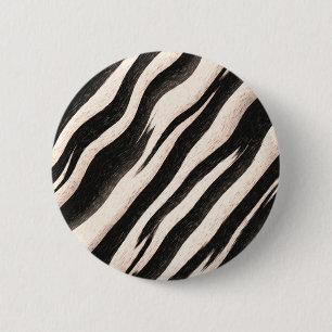 Macaron Rond 5 Cm Zebra raye une texture transparente + vos idées