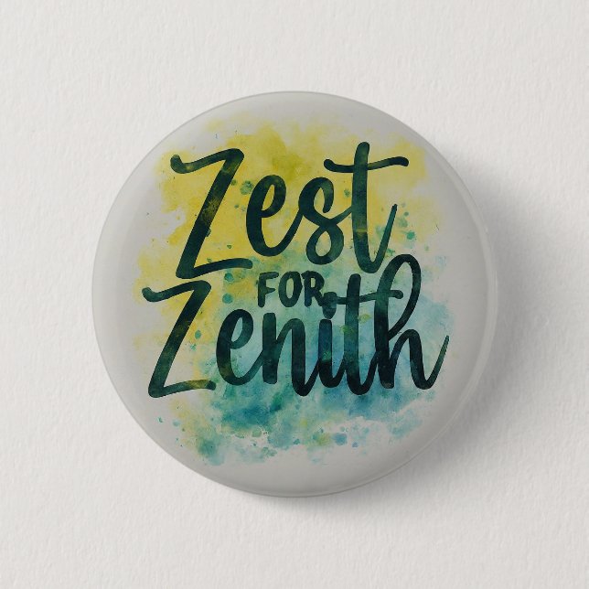 Macaron Rond 5 Cm Zest pour Zénith (Devant)