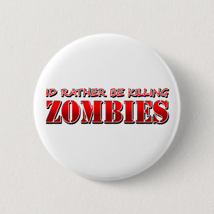 Macaron Rond 5 Cm Zombi