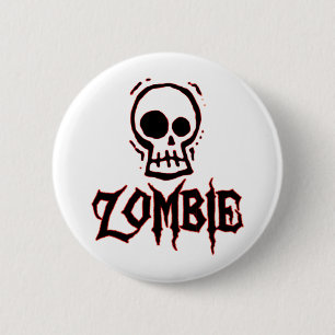 Macaron Rond 5 Cm Zombi