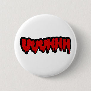 Macaron Rond 5 Cm Zombie Groan