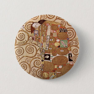 Macaron Rond 5 Cm Zum Stocletfries de Klimt - de Werkvorlagen