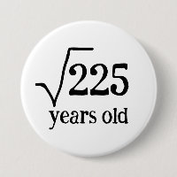 15e anniversaire drôle quinze maths racine carré