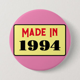 Macaron Rond 7,6 Cm 31e fête d'anniversaire née 1994 31 pin