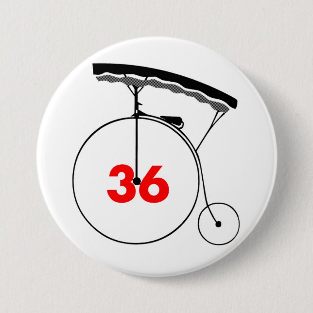 Macaron Rond 7,6 Cm 36 Doux-dentés (Devant)