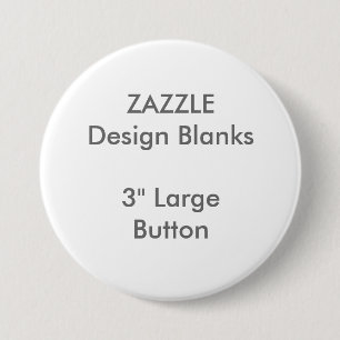 Macaron Rond 7,6 Cm 3" personnalisé grand modèle rond de bouton