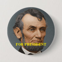 Abraham Lincoln Pour Président Button