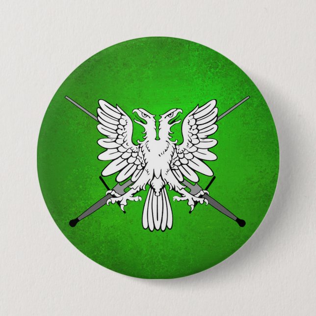 Macaron Rond 7,6 Cm AG - Bouton (Devant)