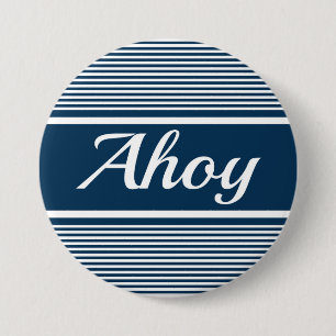 Macaron Rond 7,6 Cm Ahoy
